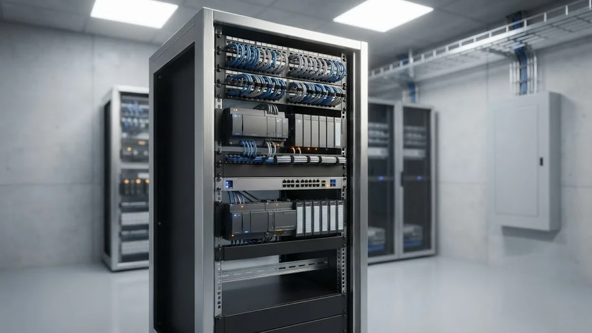 تركيب احترافي لأنظمة التيار الخفيف والمنزل الذكي ولوحات التحكم المركزية داخل فيلا سكنية مودرن