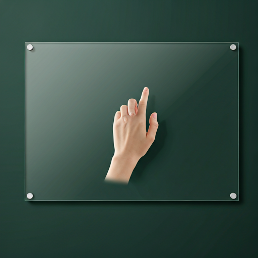 Matte Black Glass Panel