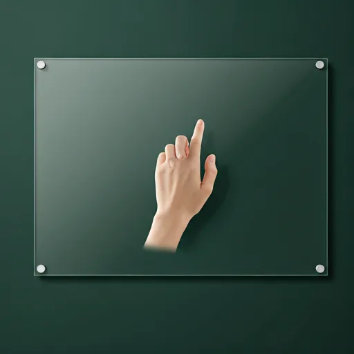 Matte Black Glass Panel