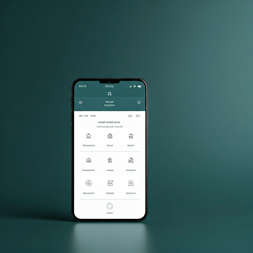 Glass keypad interface