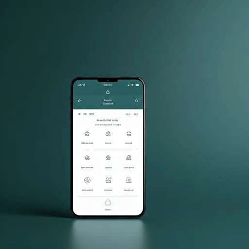 Glass keypad interface